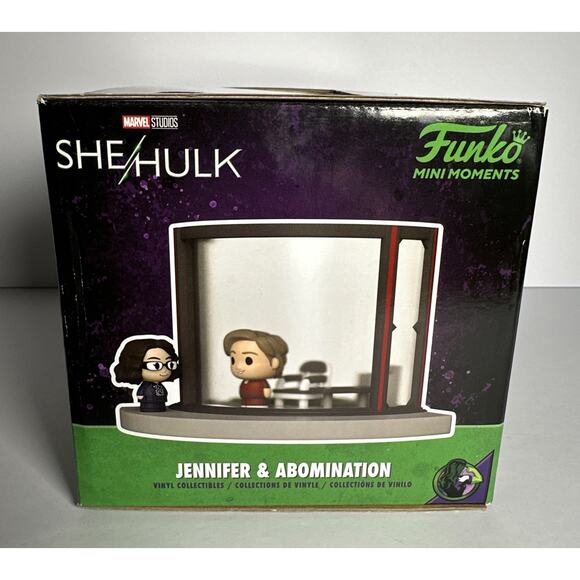 Funko Mini Moments: Marvel - Jennifer & Abomination - Target (Exclusive) - Picture 4 of 6